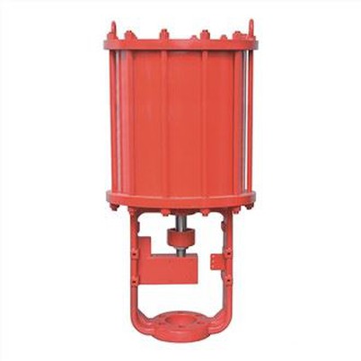 Pneumatyczny siłownik tłokowy